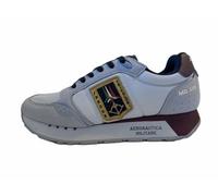 Aeronautica Militare Scarpe da Uomo, Sneakers, SC292UCT03331 Frecce Tricolori (34360 Grigio Chiaro, Sistema Taglie Calzature EU, Adulto, Uomo, Numero, Media, 44)