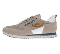 Aeronautica Militare Scarpe Uomo Sneakers SC288 (Beige, Sistema Taglie Calzature EU, Adulto, Uomo, Numero, Media, 42)