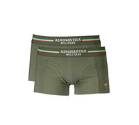 Aeronautica Militare SCOBX001J508 Boxer Uomo Verde 07001 XL