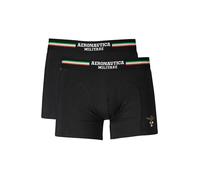 Aeronautica Militare SCOBX002J508 Boxer Uomo Nero 34300 XL