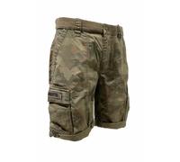 Aeronautica Militare Shorts, Bermuda BE250 Cargo Comfort Fit, Pantaloncino da Uomo, Shorts (IT, Testo, L, Regular, Regular, Camouflage)