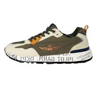 Aeronautica Militare Sneaker ecosuede/Nylon Verde Militare US24AR09 241SC276CT3332 44