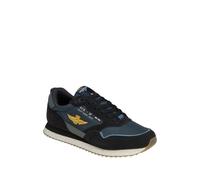 Aeronautica Militare Sneakers Classica da Uomo 252SC0288UCT03545 8057630562844-43 Blu Navy 43