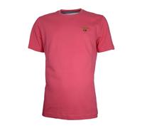 Aeronautica Militare - T-shirt girocollo in cotone basic - - Tops - Uomo - Rosa - 3XL