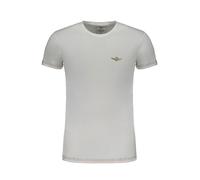 Aeronautica Militare - T-shirt in cotone con stampa e logo - - Tops - Uomo - Bianco - M