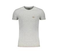 Aeronautica Militare T-shirt Uomo Maniche Corte Cotone Grigio XL