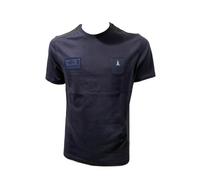 Aeronautica Militare t-Shirt TS2419 da Uomo, Maglia, Maglietta, Felpa Frecce Tricolori (IT, Testo, XXL, Regular, Regular, Blu)