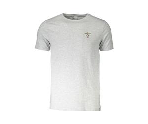 Aeronautica Militare, ,Tops ,Uomo ,Grigio ,L T-Camicie