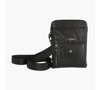 Aeronautica Militare Tracolla piccola in pelle Vintage AM301-NE