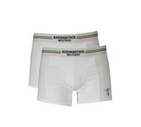 Aeronautica Militare White Cotton Men Boxer - XXL