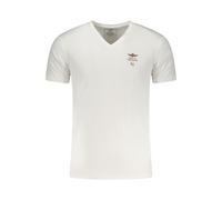 Aeronautica Militare White Cotton Men Underwear Shirt - M