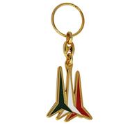 AERONAUTICA Portachiavi in Metallo SMALTATO Logo FRECCE TRICOLORI