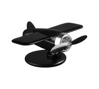 Aeroplano ad Energia Solare, Decorazione Auto con Velivolo ad Energia Solare, Soggetto Da Cruscotto Auto Regalo Unisex Per Donne, Uomini E Papà