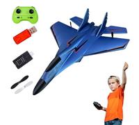 Aeroplano RC Kid - Aereo Per Aliante Remoto, Aereo Aeromobile Per Aliante Leggero | 2,4 GHz Modello Di Controllo Facile Giocattolo Volante Con Luce Di Lancio Esterno A 2 Per Principianti Per Ra