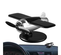 Aeroplano Solare Girevole,Accessori Auto con Elicottero Rotante a Energia Solare - Figura da Cruscotto a Luce Solare per Scrivania, Mensola e Interni Casa