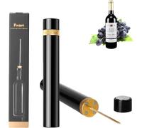 Aeropopop - 2 apribottiglie per vino Aero Pop, apribottiglie, portatile, a pressione d'aria, per casa, ristorante, feste (oro)