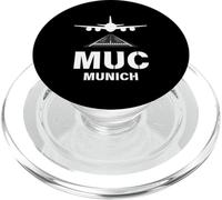 Aeroporto MUC Monaco, Germnay Aereo atterraggio sulla pista PopSockets PopGrip per MagSafe