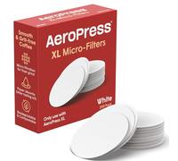 AeroPress Confezione di filtri di ricambio XL, microfiltri per macchina da caffè e caffè espresso Aeropress XL, 1 confezione (200 pezzi)