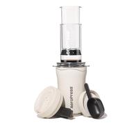 AeroPress Go Plus, piccola macchina da caffè portatile per viaggi e campeggio, metodo di infusione 3 in 1, combina caffettiera francese, pourover, espresso, caffè corposo senza amarezza, kit per caffè