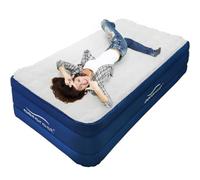 AeroRest Cloud Top - Materassino ad aria per letto singolo, lunghezza 210 cm, con chiusura lampo