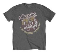 Aerosmith Cheetah Print autorizzato Uomo maglietta