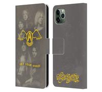 AEROSMITH CLASICI CUSTODIA COVER PORTAFOGLIO IN PELLE PER APPLE iPHONE TELEFONI