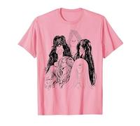 Aerosmith - Disegna la Linea Maglietta, Uomo, Rosa, 3XL