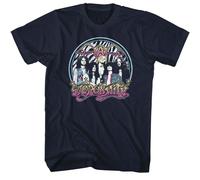 Aerosmith - Gaudy - American Classics - T-Shirt A Maniche Corte Blu Solido