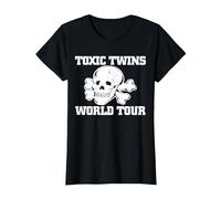 Aerosmith - Gemelli tossici Maglietta, Donna, Nero, M