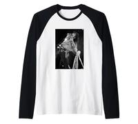 Aerosmith Live Stephen Tyler di Andy Willsher Maglia con Maniche Raglan