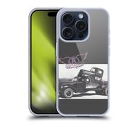 AEROSMITH NERO E BIANCO CUSTODIA COVER MORBIDA IN GEL PER APPLE iPHONE TELEFONI