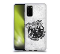 AEROSMITH NERO E BIANCO CUSTODIA COVER MORBIDA IN GEL PER SAMSUNG TELEFONI 1