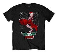 Aerosmith Robo Santa autorizzato Uomo maglietta