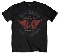 Aerosmith 'Sweet Emotion' (Nero) T-Shirt - NUOVO E UFFICIALE