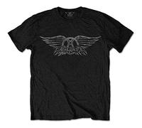 Aerosmith - T-Shirt # Xxl Black Unisex # Vintage Logo