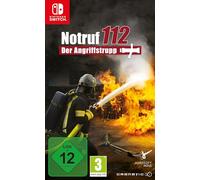 Aerosoft Notruf 112: Der Angriffstrupp (Nintendo Switch) - Simulatore dei Vigili del Fuoco | Scatola in Tedesco, Gioco Multilingua con Italiano