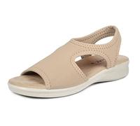 Aerosoft Sandali Stretch 05 Donna Leggero Senza Pressione (beige, 38)