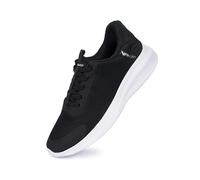 Aerosoft Sneakers da donna, comodo slip-on, leggere, traspiranti, Nero, 37 EU