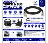 AEROSOFT TRUCK & BUS WHEEL SYSTEM - CAVO NERO RUOTA A PEDALE