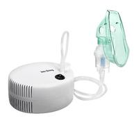 Innoliving INN-011 Aerosol a Pistone, Compressore con Ampolla Nebulizzatrice, Pressione Massima 2,5 bar, Flusso Libero 6~9 l/min