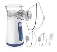 Aerosol Portatile per Bambini e Adulti , Inalatore Aerosol Ultrasuoni Silenzioso con Boccaglio e Maschera, Ricaricabile USB ,Nessuna batteria, Nebulizzatore Aerosol