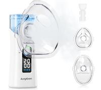 Kungfuren Aerosol portatile silenzioso ricaricabile – Timer 20 minuti, maschere incluse