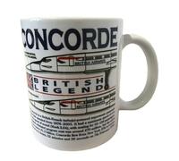 Aérospatiale Bac Concorde Supersonic Passenger Airliner Design Mug