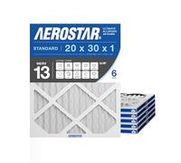 Aerostar, Home Max, Filtro dell’aria plissettato MERV 13, 40,6 x 50,8 x 10,2 cm