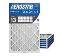 Aerostar, Home Max, Filtro dell’aria plissettato MERV 13, 40,6 x 50,8 x 10,2 cm