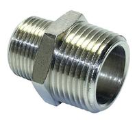 Aerotec 20.202.09 Doppio nipplo per aria compressa 1 pz.