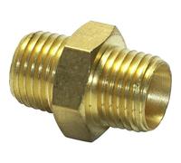 Aerotec 9050373 Doppio nipplo per aria compressa 1 pz.