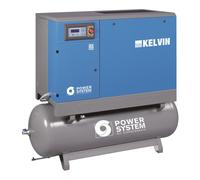 Aerotec Compressore a vite KELVIN 11-10 Serbatoio 270L con essiccatore Quantità:1