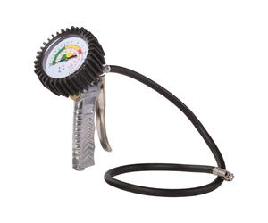 Aerotec Gonfiatore per pneumatici KFZ non calibrato, con tubo flessibile, L=85cm Quantità:1