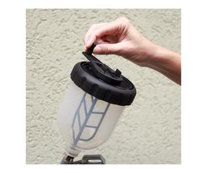 Aerotec Pistola a spruzzo TECH ST Ugello da 1,5mm con coppa di flusso in PP Quantità:1